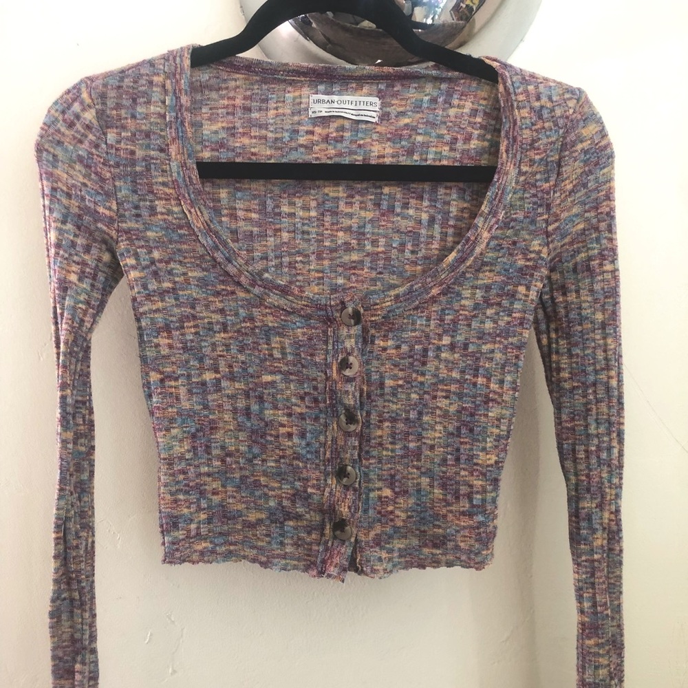 urban outfitters knit crop top